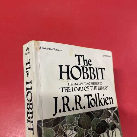 The Hobbit by J.R.R. Tolkien (Vintage - 1977) 63rd Printing Ballantine Fantasy - Picture 2 of 6